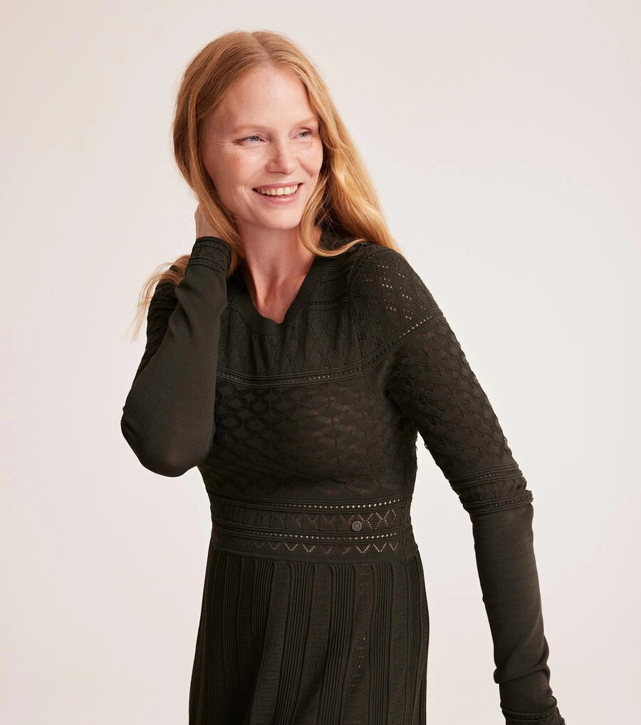 janice strikket kjole
