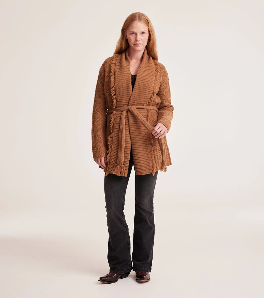 lois wrap cardigan