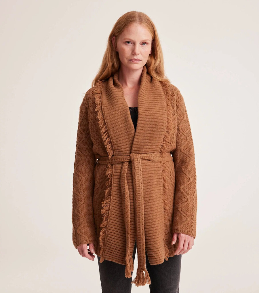 lois wrap cardigan