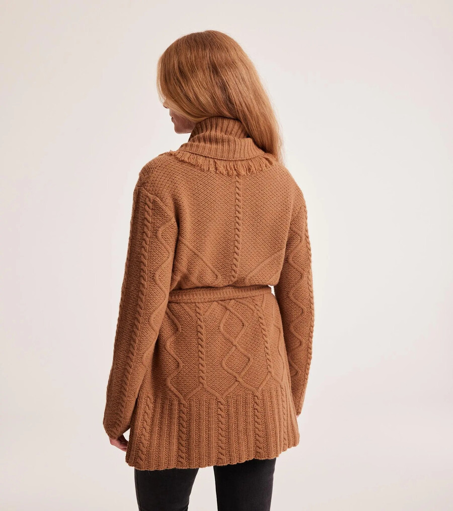 lois wrap cardigan