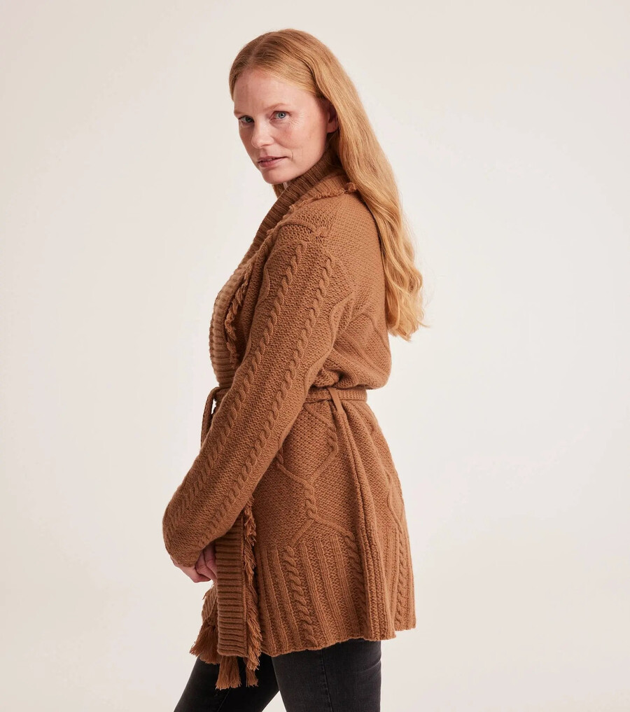lois wrap cardigan