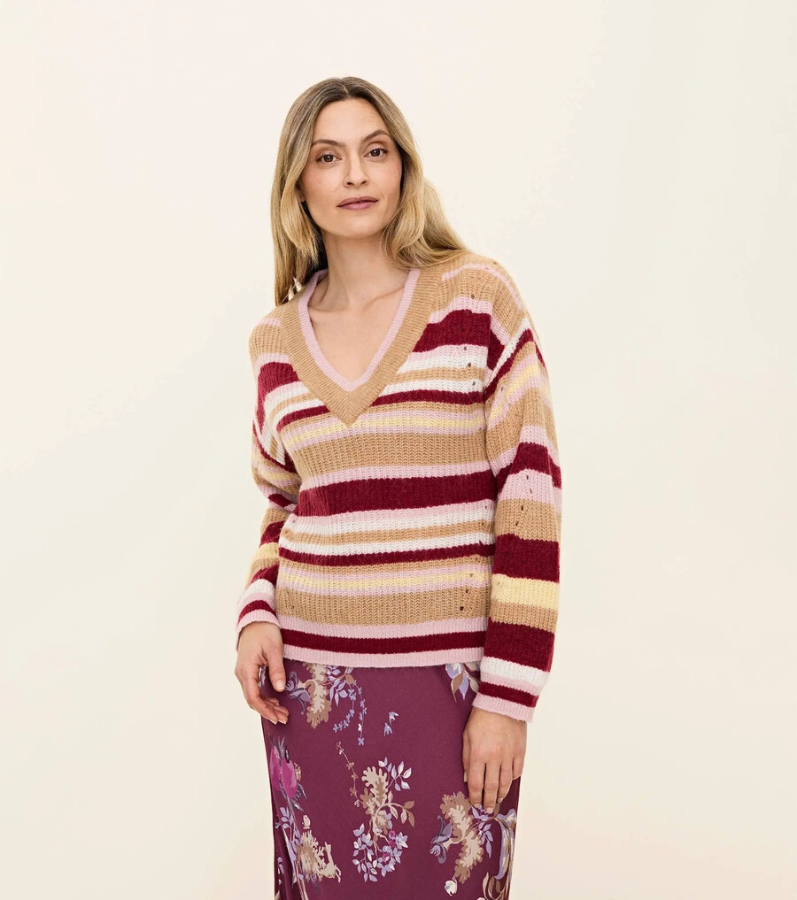 du gør mig varm sweater